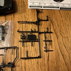 Built Model Car, 1998 Revell Stock Car STARTED, INCOMPLETE, MODIFIED