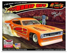ATLANTIS TOY & HOBBY Rrrip Off Tom Daniel 1/32 Scale Snap Together Funny Car