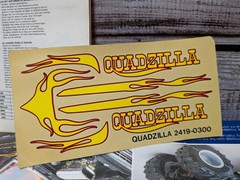 Monogram Quadzilla Ford 4X4 Monster Truck Pickup Model Kit