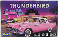 1956 FORD THUNDERBIRD-1:24 Revell Pink & White NEW FACTORY SEALED **US Seller**