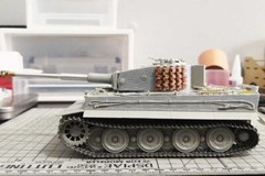 1/35 German Tiger I Early Ver.Tank Metal Track Links w/Metal Pins for Tamiya/RFM