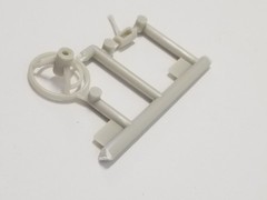 1958 Edsel Pacer STEERING WHEEL & COLUMN from AMT 1:25 Model Kit 58