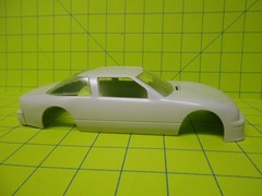 BODY – 1988-1992 NASCAR OLDSMOBILE CUTLASS STOCK CAR BODY & GLASS – 1/25 SCALE