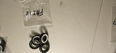 MODEL CAR WHITEWALL TIRES FAI18