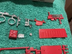 1 25 scale model parts Little Red Wagon Rear End And More Lot Only
