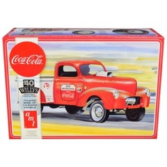 AMT 1145 1:25 Coca-Cola 1940 Willys Gasser Pickup Truck Plastic Model Kit