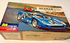 1/24 MONOGRAM SCARAB BUILT MODEL