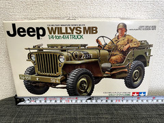 Tamiya 1/35 Military Miniature Series No.219 US Army U.S. Jeep Willis MB Japan
