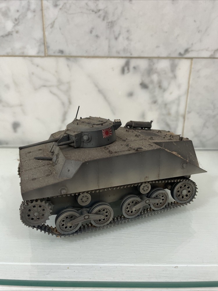 1/35 WWII IJN Amphibious Tank Type 2 Ka-Mi built detailed painted gr1