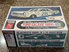 AMT 1965 FORD GALAXIE 500XL STOCK CAR FACTORY SEALED KIT! CIRCA 2014! VMCP!