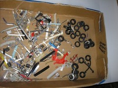 Vintage 1/25 1/24 ? Lot G of Car Truck parts for parts or restore Free SHIPPING