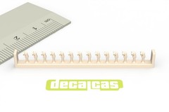 Decalcas 1:20 Scale Detail-Up 1.2mm Hose Joints resin parts Set 3 # DCL-PAR048