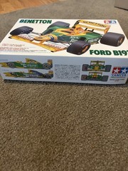 TAMIYA F1 Benetton FORD B192 1/20 open kit CAMEL Decals with rare Schumacher PIN