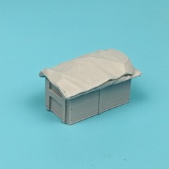 Diorama 1:16 Scale WWII Military Tank Equipment Ammo Box Scene Model Accessories