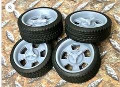 Resin 21/20 Inch: “Billet Legacy” Model car Wheels/Tires 1/24 1/25 scale