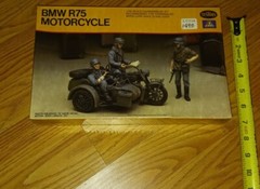 BMW R75 MOTORCYLE MODEL KIT WWII ORIGINAL FACTORY SEALED 1979 TESTORS ITALERIA