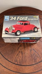 1934 Ford Street Rod 1:25 Scale Model Kit – Partially Assembled