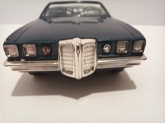 1/25th Scale 1970 Pontiac Bonneville Convertible Promo Car in Atoll Blue, Nice,