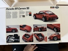 BOX & INSTRUCTIONS ONLY – No Model Included! Fujimi Testors Porsche 911 Red BOX