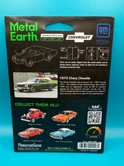 Metal Earth 1970 Chevy Chevelle 3D Steel Metal Model Kit