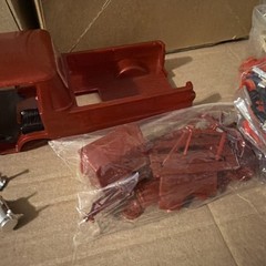 IMC #107-200 Dodge Little Red Wagon Plastic Model Kit 1/25th Lot Of Three Parts
