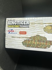 Dragon 1/35 6848-03 King Tiger Porche Turret W/Zimmerit Heavy Tank Model Kit