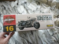 IMAI HARLEY DAVIDSON FLHR/ROAD KING SILVER SPECIAL. 1/12. VINTAGE. SEALED