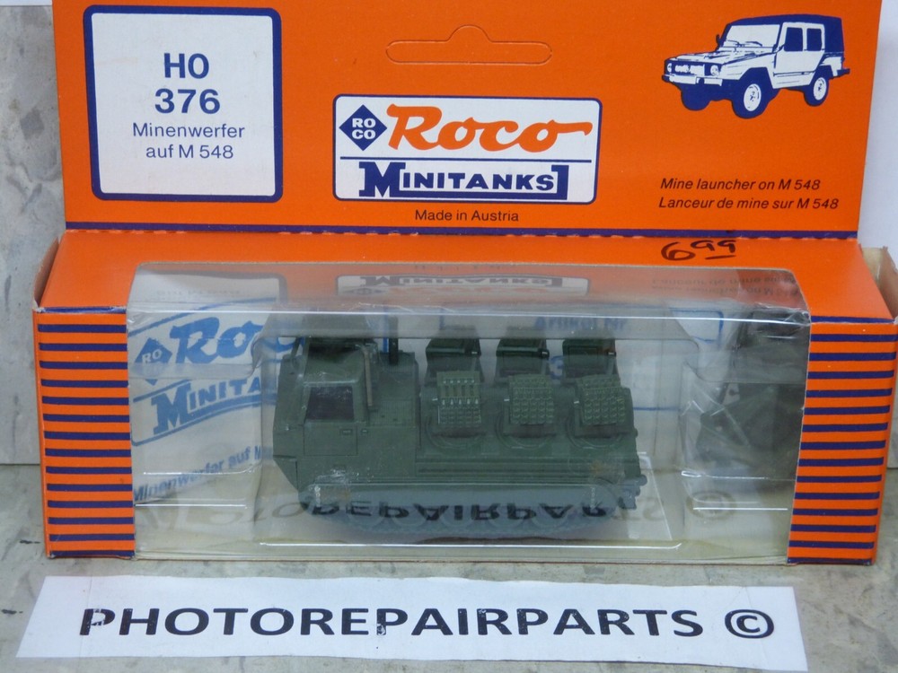 Roco Minitanks / (NEW) 1/87 Modern US M-548 Armored Mine Launcher Lot #6385©