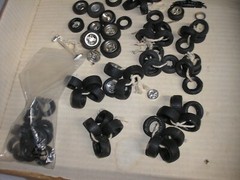 Vintage 1/25 or 1/24 ? Lot MM of Car & Truck parts for parts or restore Free SH