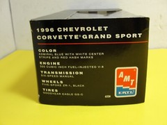 1996 Chevy Corvette Grand Sport AMT Ertl 1:25 Promo Dealer