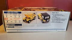 🔥 REVELL COMPLETE 1:24 JEEP CJ-7 Model Kit 1999 in Damaged Box Read Notes