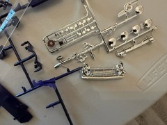1956 Revell Mercury Montclair Customizing Kit #H-1233: 129 Copyrighted 1958