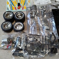 Tamiya Thunder Blitz 4WD RC Car Kit Unassembled Tested Working New Parts