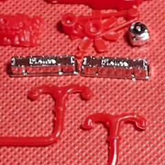“Deuce” Engine Beach Boys 1932 Ford Coupe 1:24 Scale Model Car Part Monogram