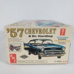 Empty Box Only 1957 Chevrolet Hardtop AMT 1:25 Model Kit T757 Vintage
