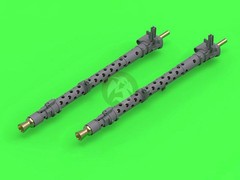 Master 1/35 7.92mm MG 34 Machine Gun Barrels w/Drilled Cooling Jackets GM-35-049