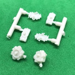 2 EA Rochestor 4GC & Holley 4150 Dual Feed Carburetor/s 1:25 LBR Model Parts
