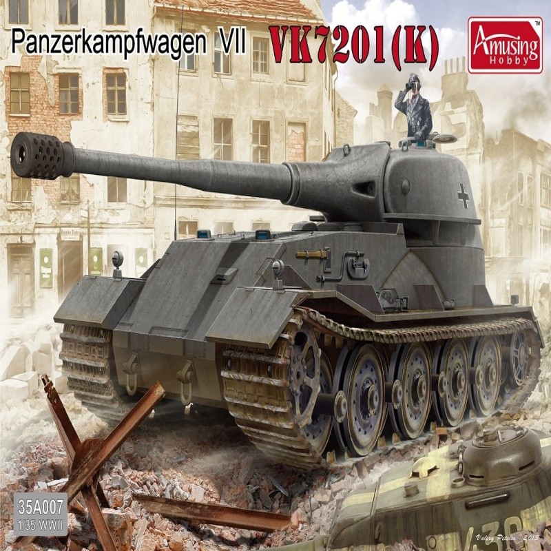 Amusing Hobby 1/35 35A007 Panzerkampfwag​en VII VK7201(K)