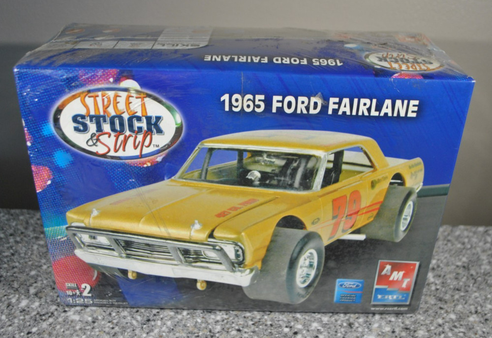 AMT ERTL Vintage 1965 FORD FAIRLANE STREET STOCK & STRIP – Factory Sealed