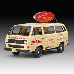 Revell 1/25 Stranger Things Volkswagen T3 Surfer Boy Pizza Van Model Kit 14559