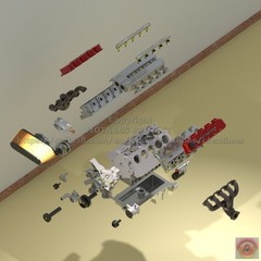 1:8-1:24 Scale V10 VIPER, 3D Resin Printed Kit with TREMEX T56 Transmission