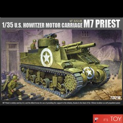 Academy 1/35 U.S.Howitzer Motor Carriage M7 PRIEST Tank Plastic Model Kit #13210