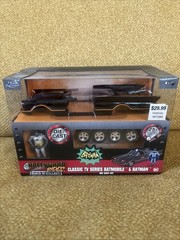 NIB Jada Hollywood Rides Build N Collect CLASSIC BATMOBILE & BATMAN Die Cast Kit