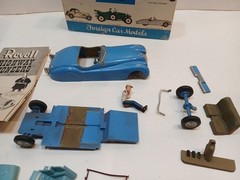 Revell Highway Pioneers Jaguar, Gowland 36 Cord, Rolls Royce Model Kit Parts Lot