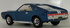 Race AMC Javelin Classic Muscle Car Hot Rod 1968 Vintage Metal Promo 1 18 1969