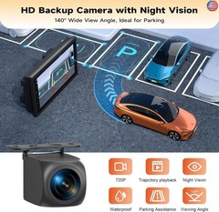 Wireless Double Din Car Stereo with Bluetooth, Wireless CarPlay and Android