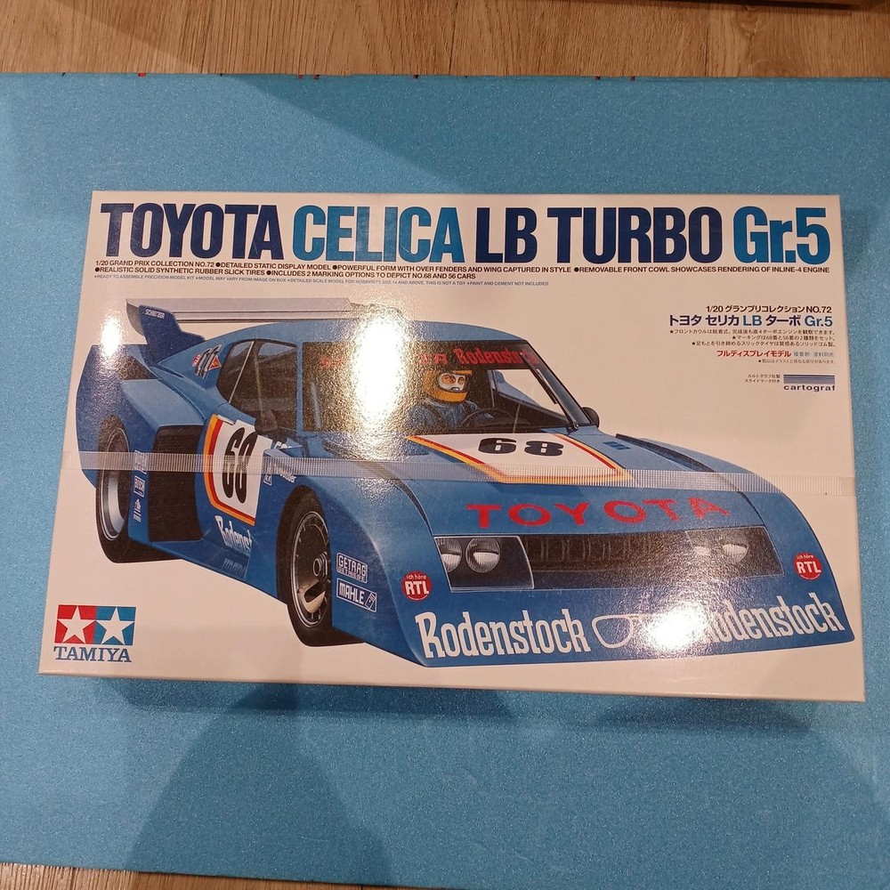 Grand Prix Collection No.72 Model 1/20 Toyota Celica LB Turbo Gr.5 TAMIYA
