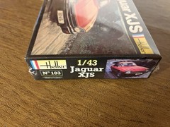 Sealed Heller Red Jaguar XJS Sports Car 1/43 – 1977 Model Kit. Great Looking.