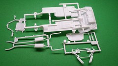 66 1966 Mustang 1/24 Carrol Shelby GT 350H Hertz Frame Axle Chassis Rear End