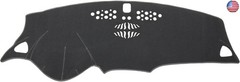 X AUTOHAUX Car Dashboard Cover Gray Polyester Non-Slip Mat Protector Carpet Sun